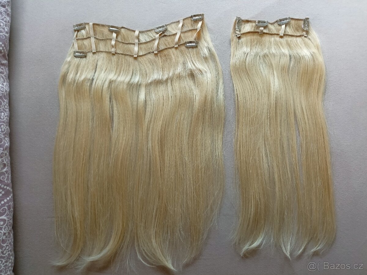 Připínací vlasy clip in - 2