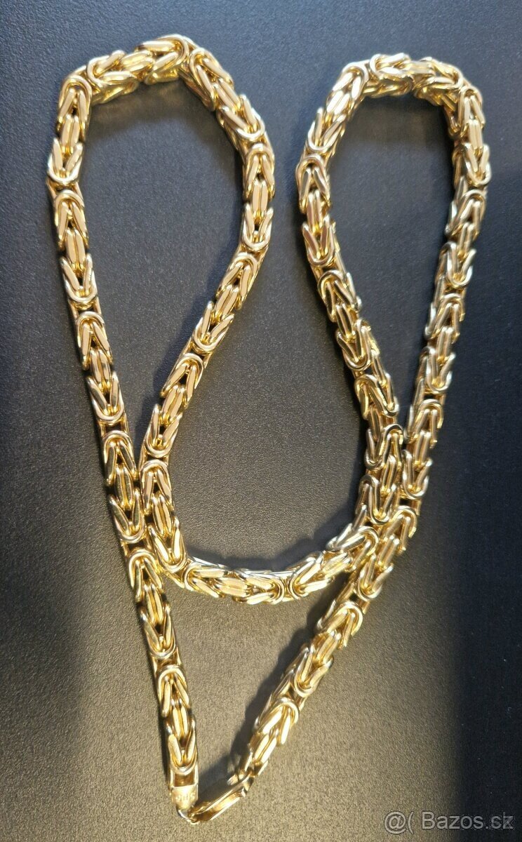 Zlatý řetízek královská vazba - jako nový - 52,2g - vyměním. - 2