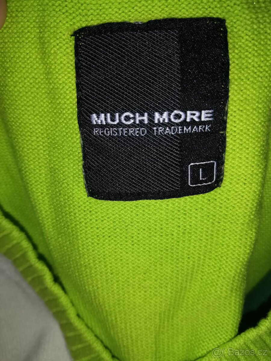 pánský tenký bavlněný svetr vel.L - 2