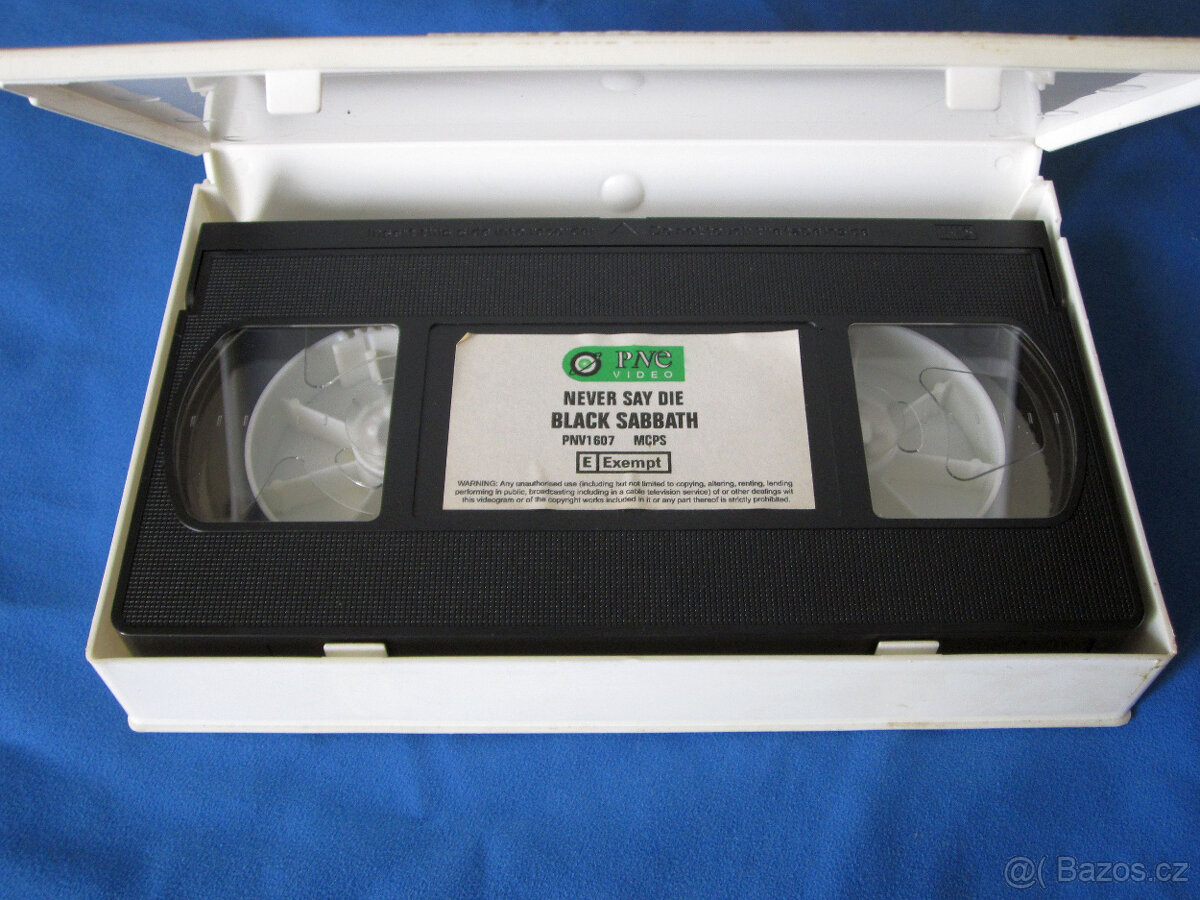 VHS Hudebni, horor, akta x a nove vhs - 2