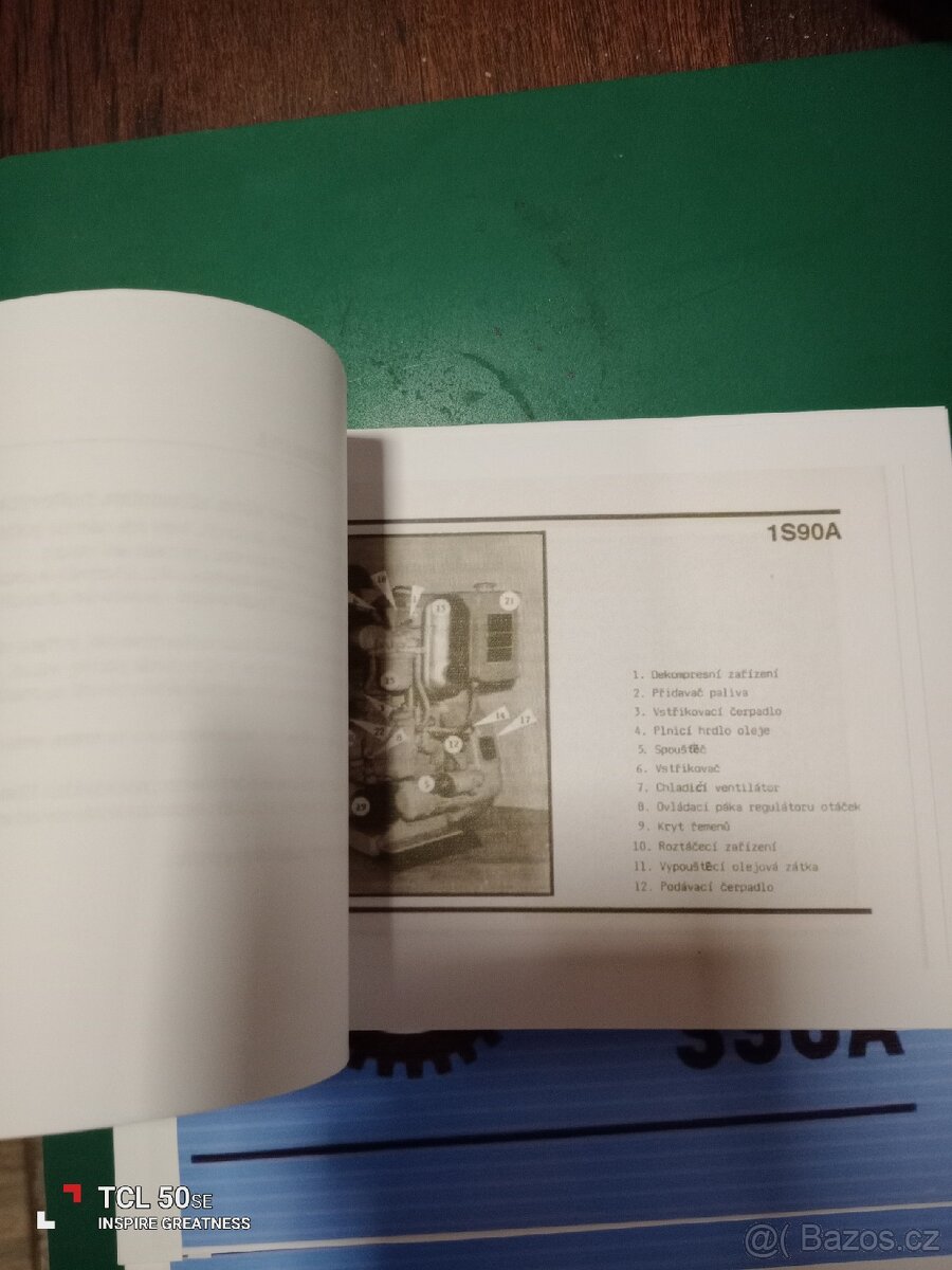 Slavia S90A. Návod k obsluze a údržbě. - 2