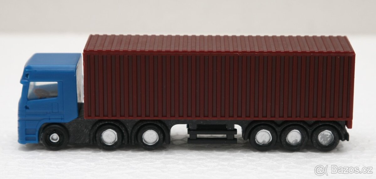 Kamiony TIR 3D tisk - modelová železnice TT (1:120) - 2