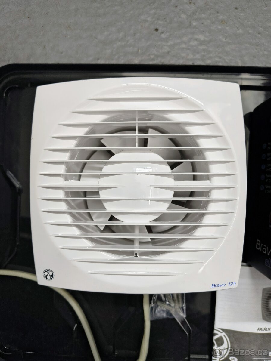 Koupelnový ventilátor Bravo 125 Slim - 2