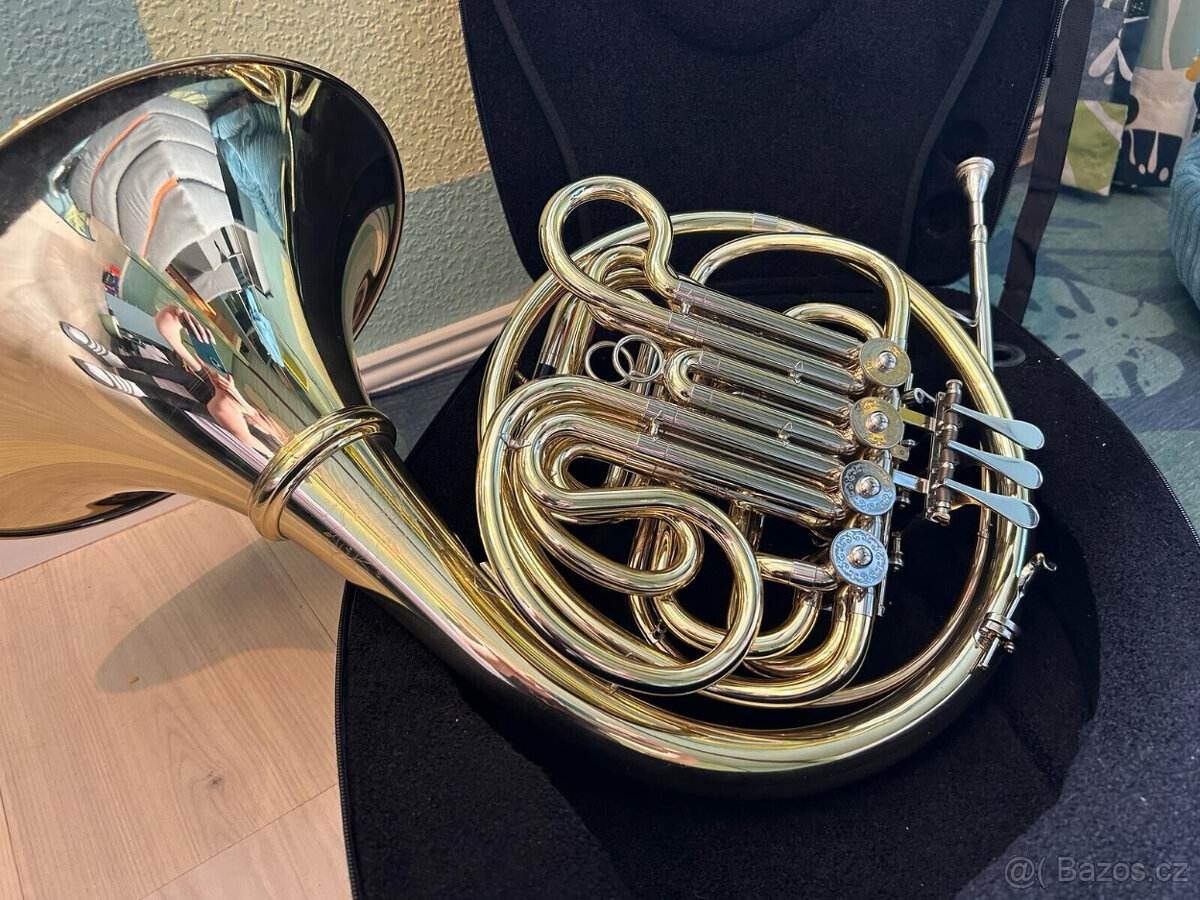 Dvojitý roh Hans Hoyer 801-A FBb - 2