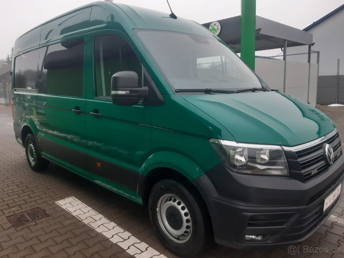 VW Crafter Doublecab 2,0 103kw, r.v.2019, 6míst - 2