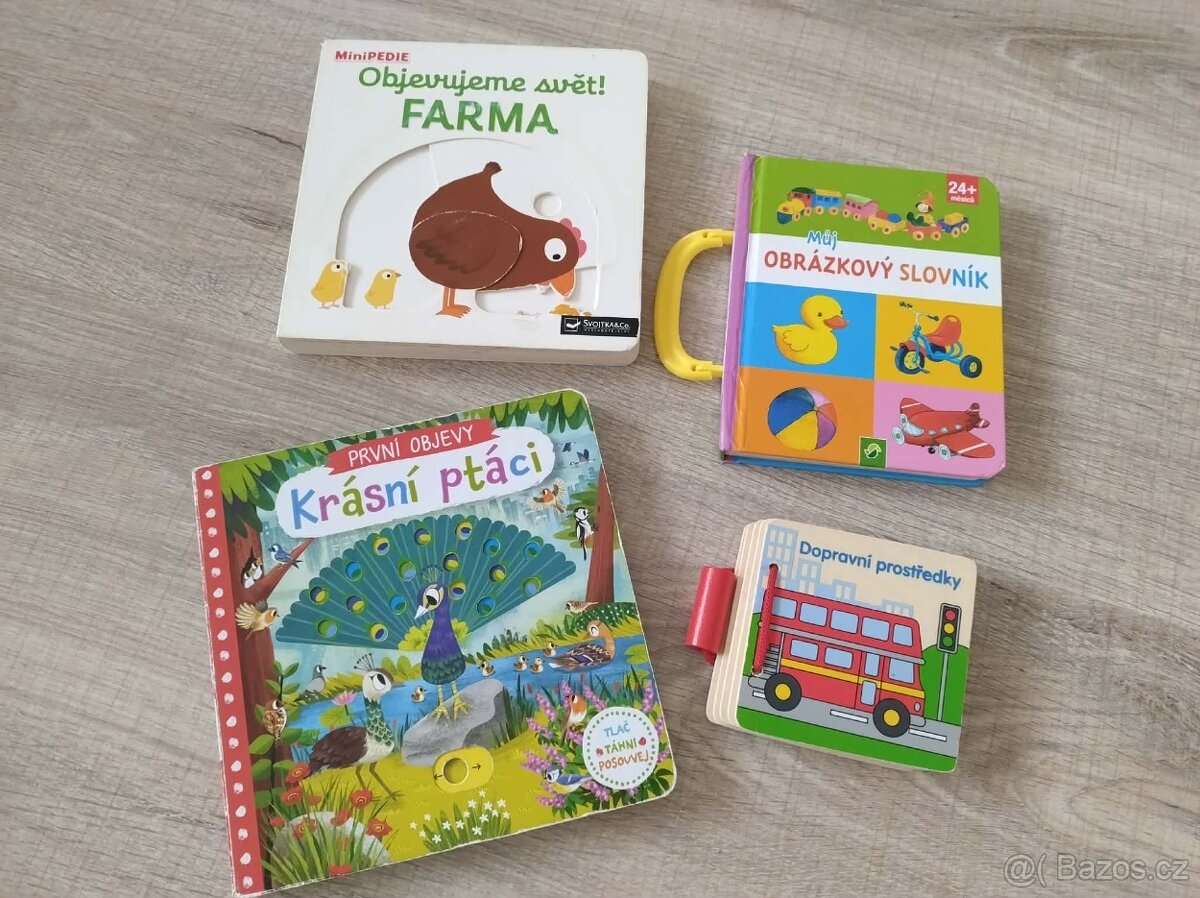 Dětské knihy - interaktivní - cena za vše - 2