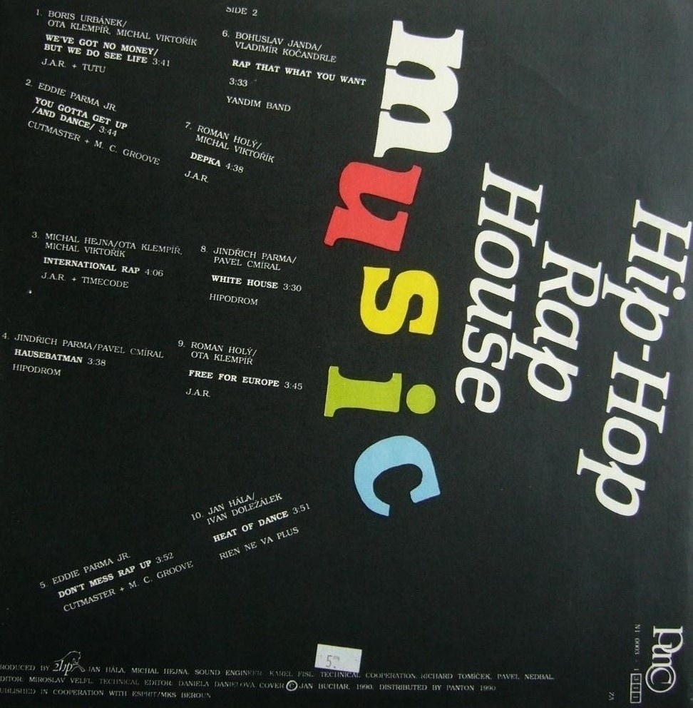 Various – Rap-Hip-Hop-House Music (LP) - 2