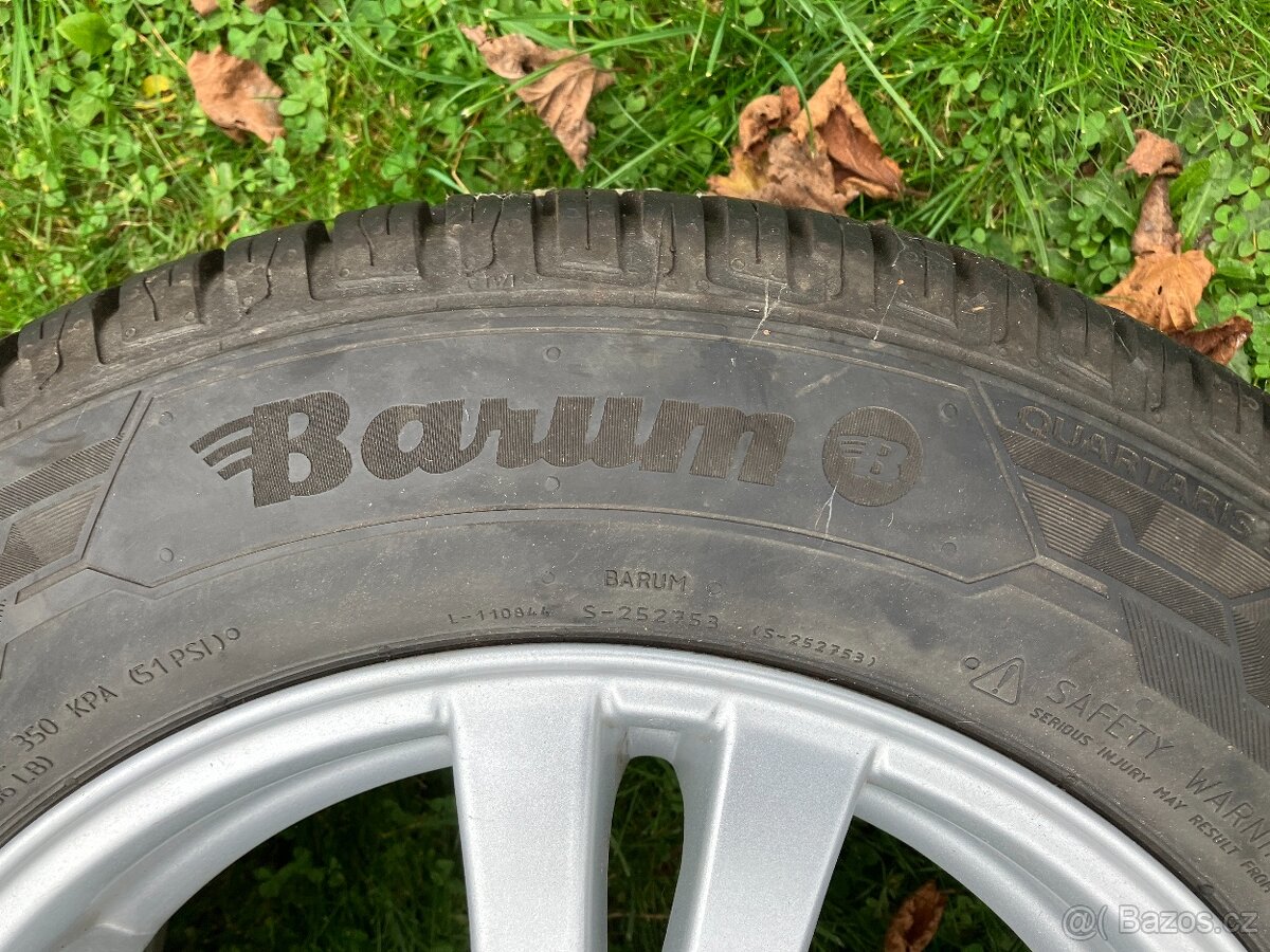 Prodám ALU Berlingo / Partner 195/65/R15 - 2