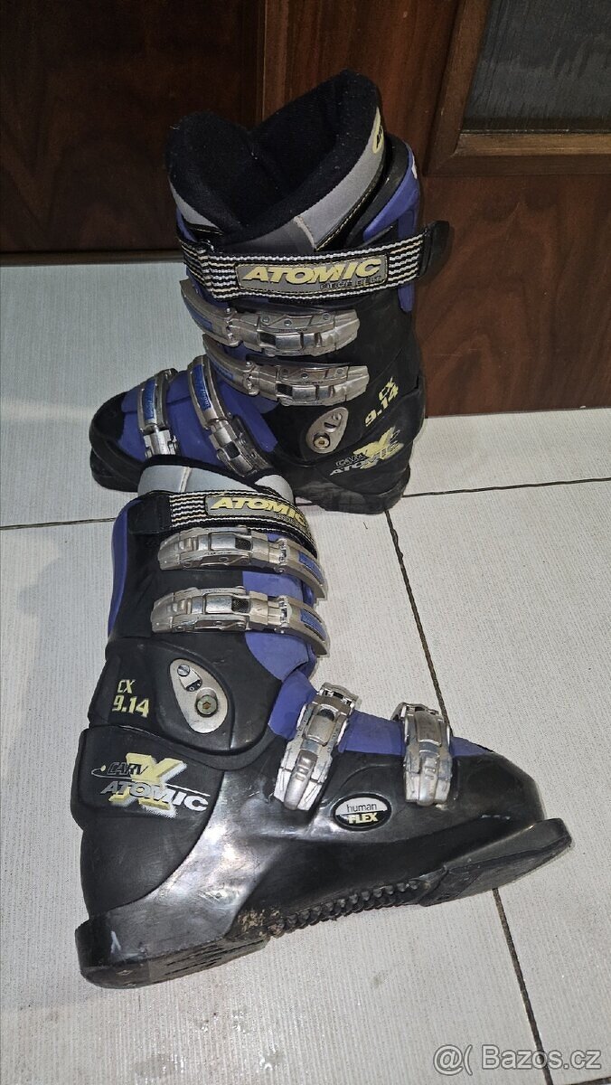 Prodám dětské lyžařské boty Atomic velikost 25.5 - 2