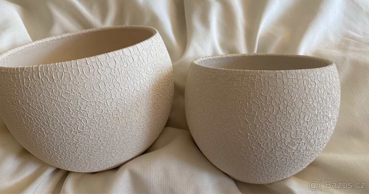 Obal/keramický Luna lizard, krémový-šedý - 2