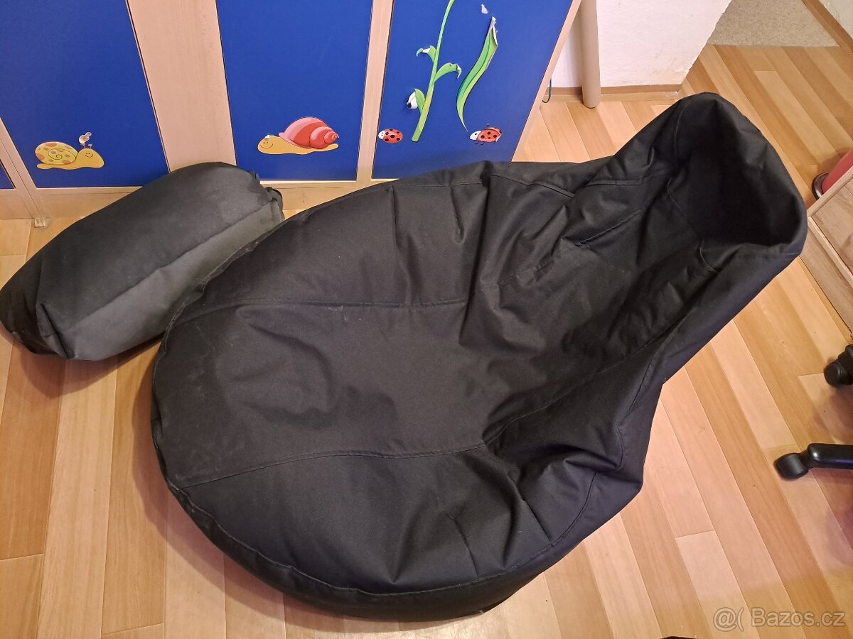 sedací vak Bag4U color černý - 2