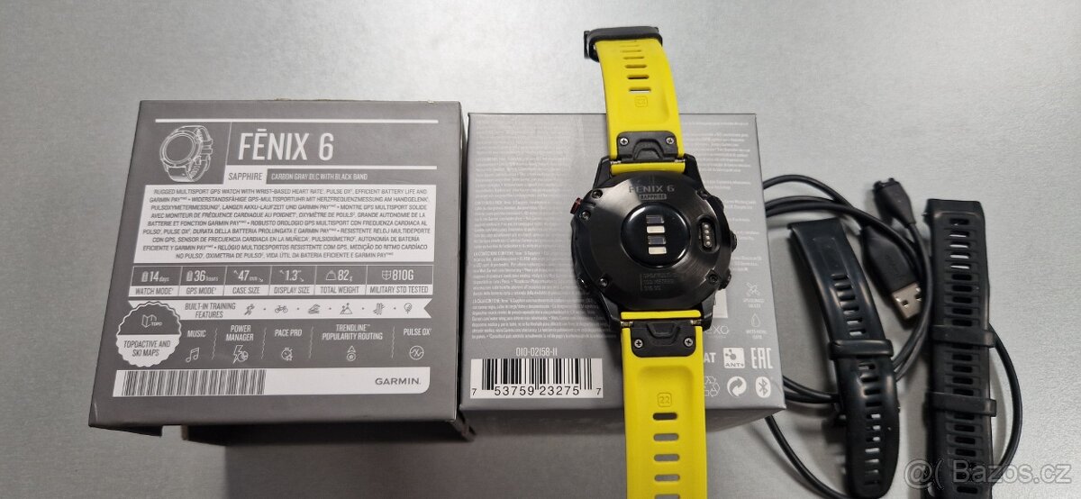Garmin Fenix 6pro Sapphire - 2