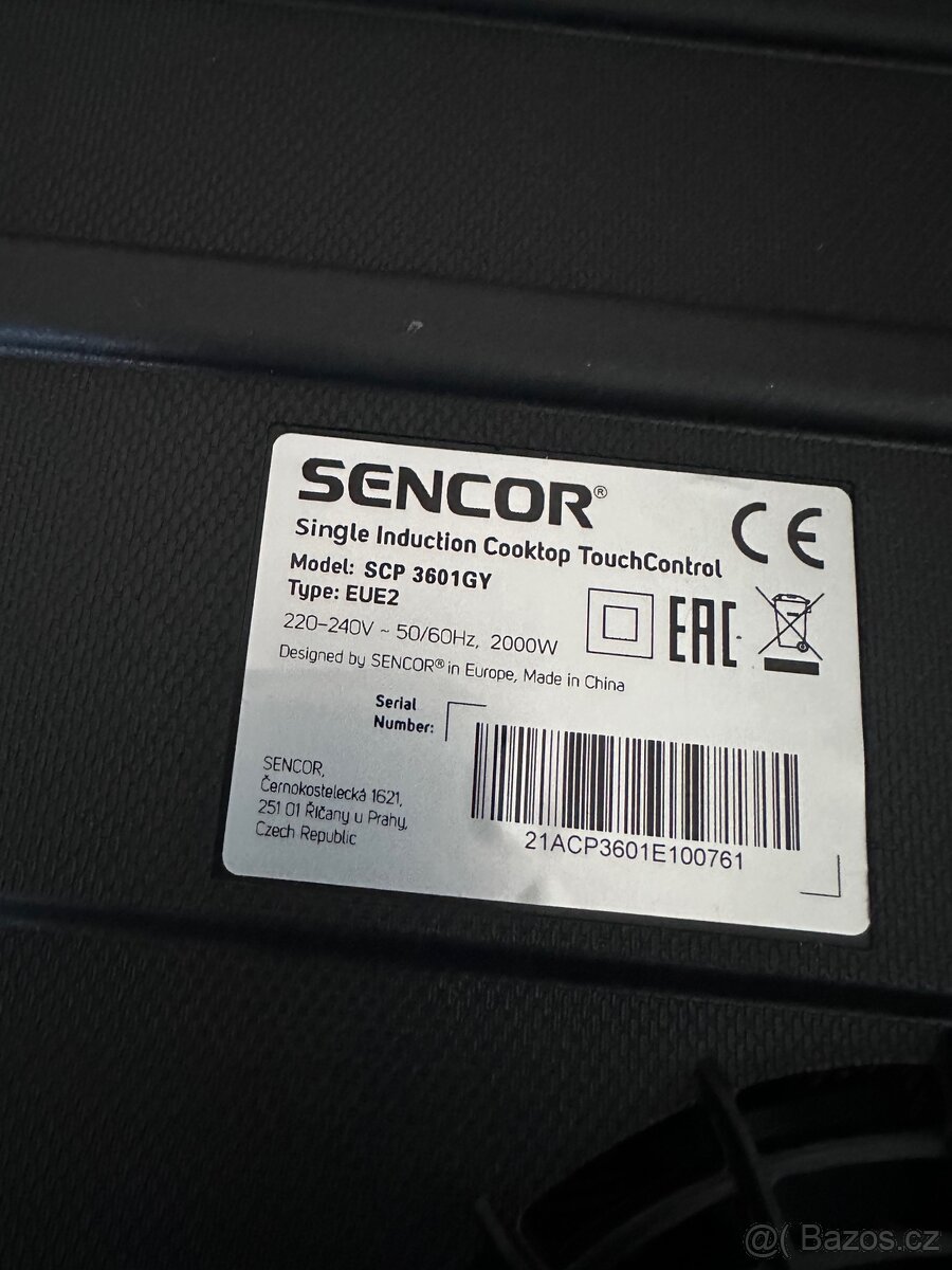 Indukční vařič Sencor - 2