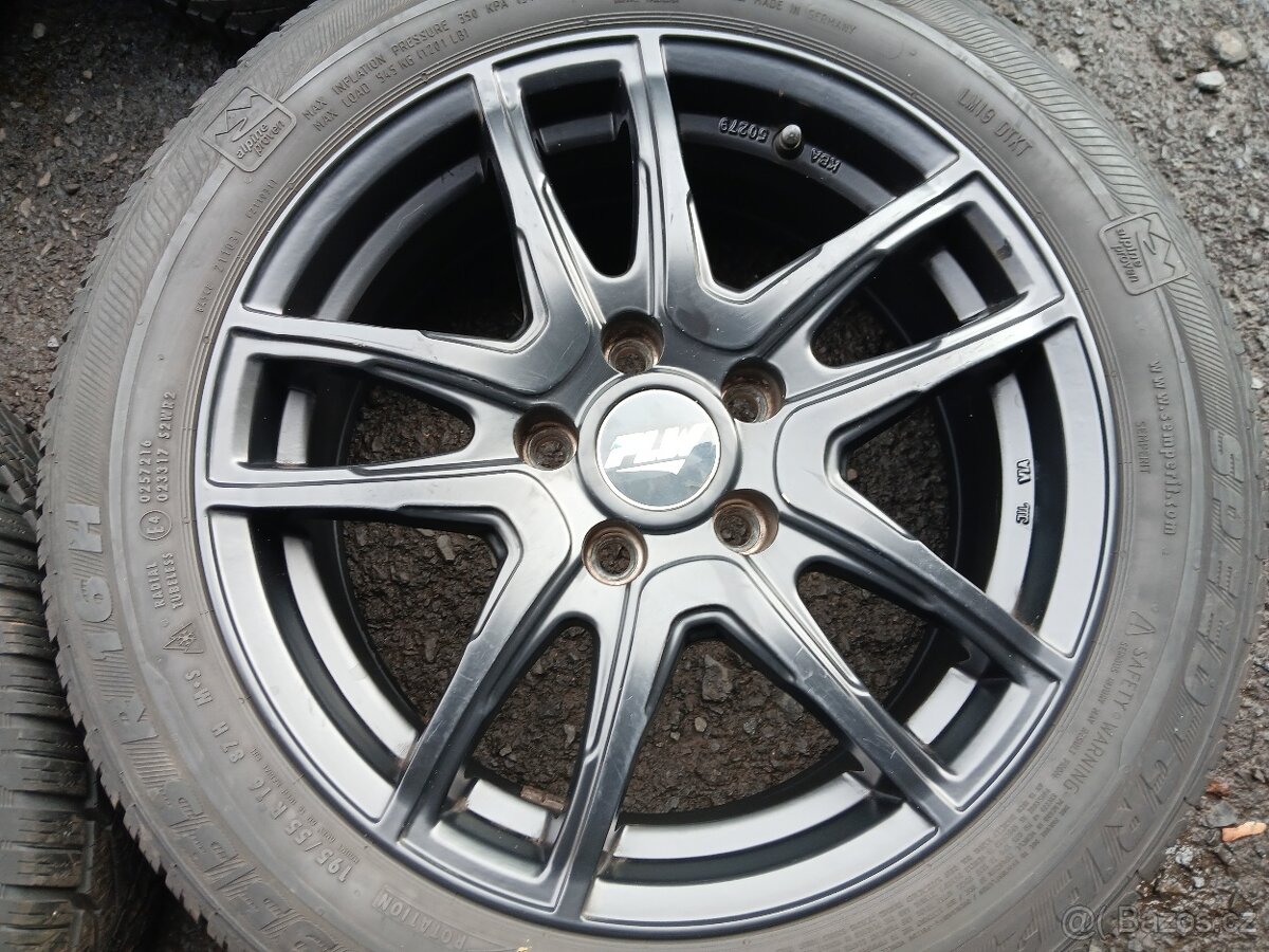 Sada ALU kol Proline 195/55R16 zimní - 2