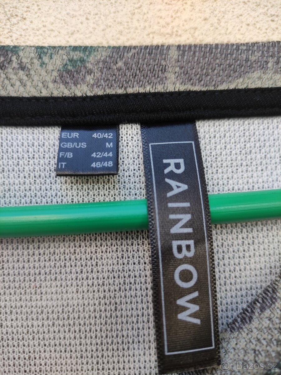 Maskáčové tričko s nápisem - 2