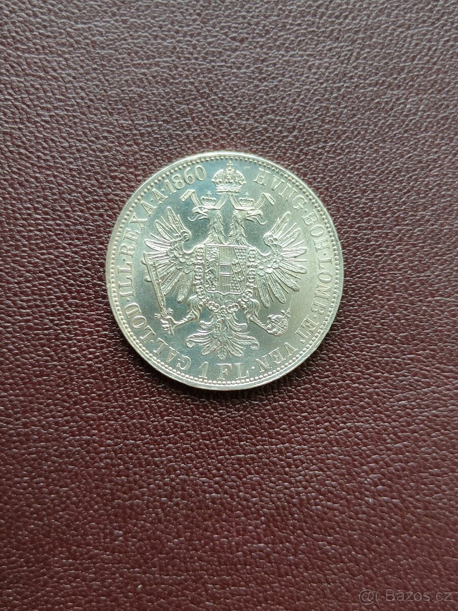 1 zlatník 1860 E Fran. Josefa I. - 2