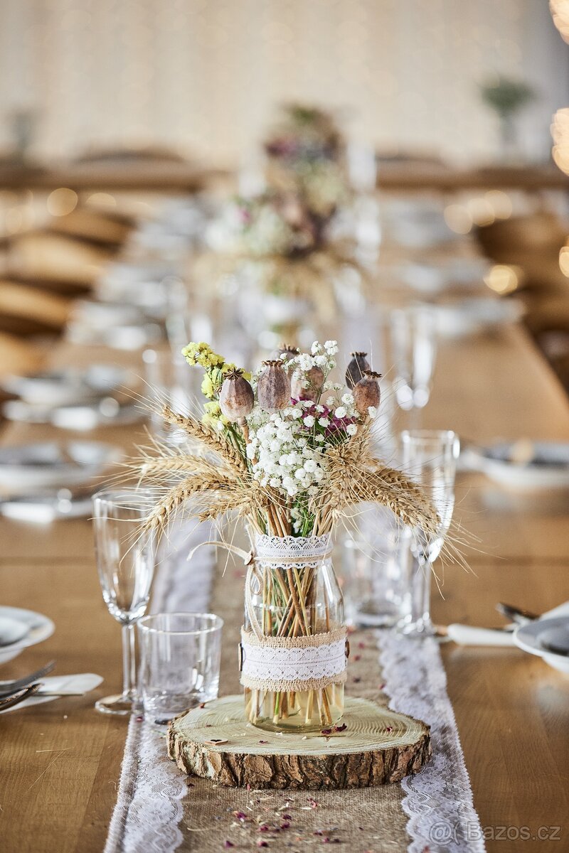 Svatební dekorace, dekorace na svatbu - 2