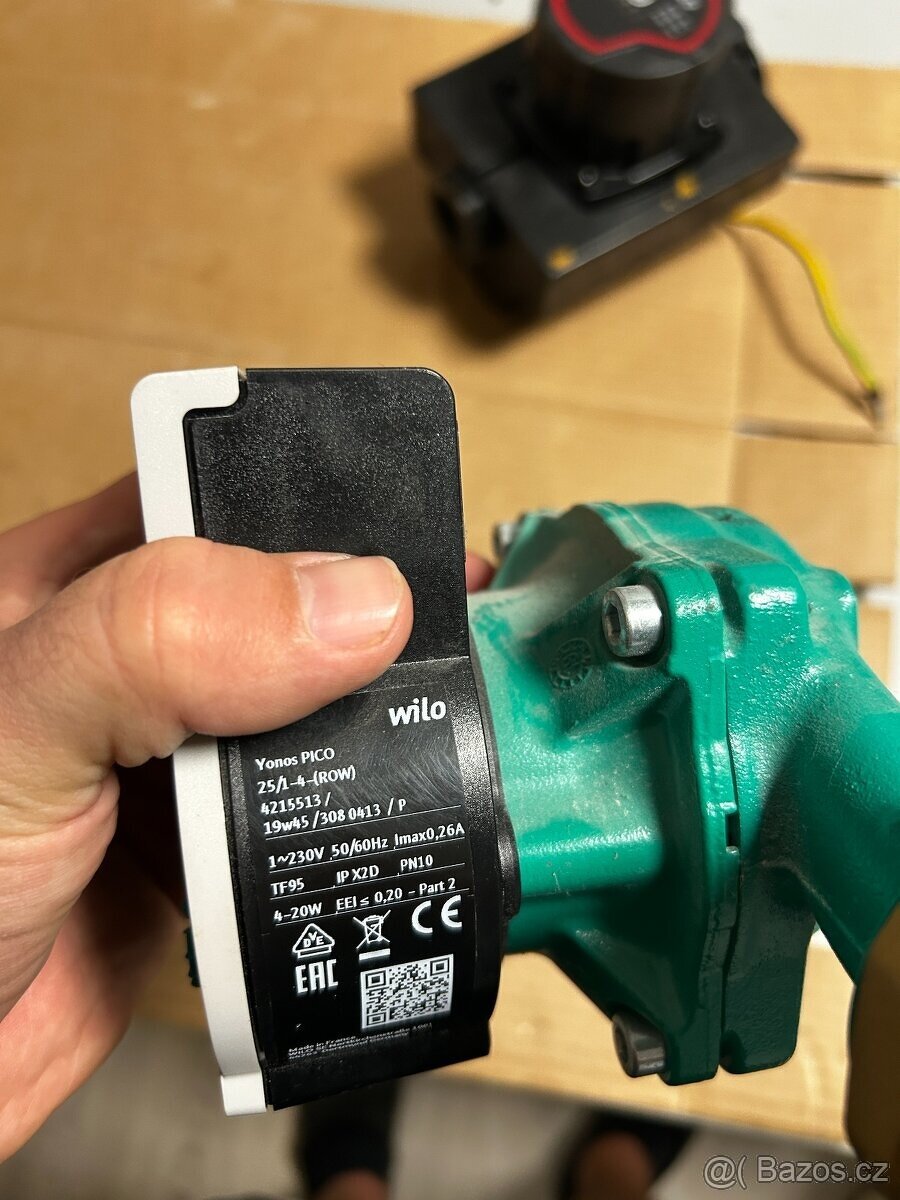 OBĚHOVÉ ČERPADLO WILO YONOS PICO 25/1-4 - 2