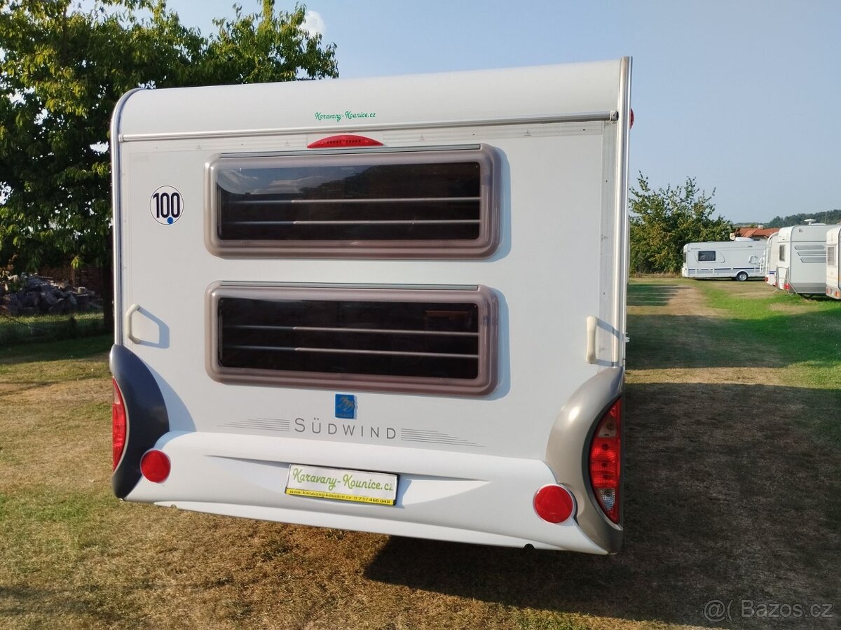 KNAUS 550FSK pro 6. Pevné palandy. 100km/h. STAN - 2