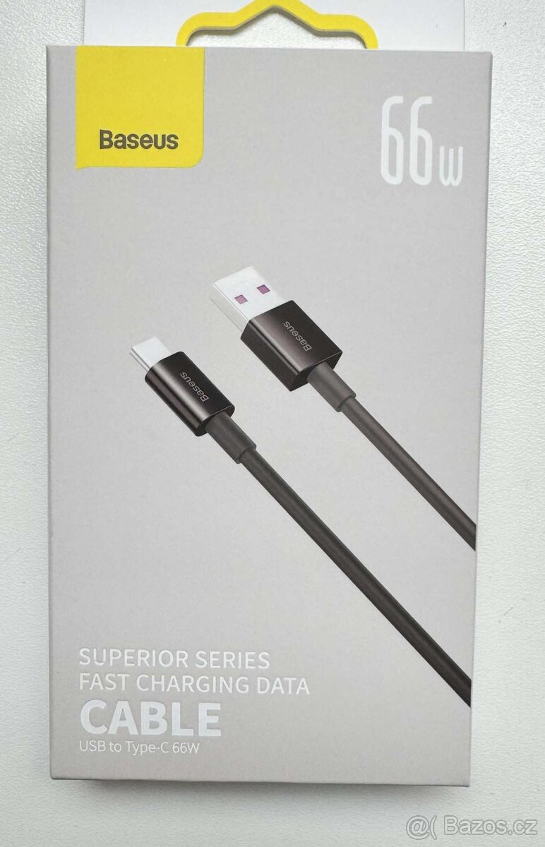 Výkonný 66W nabíjecí a synchronizační kabel USB/USB-C - 2