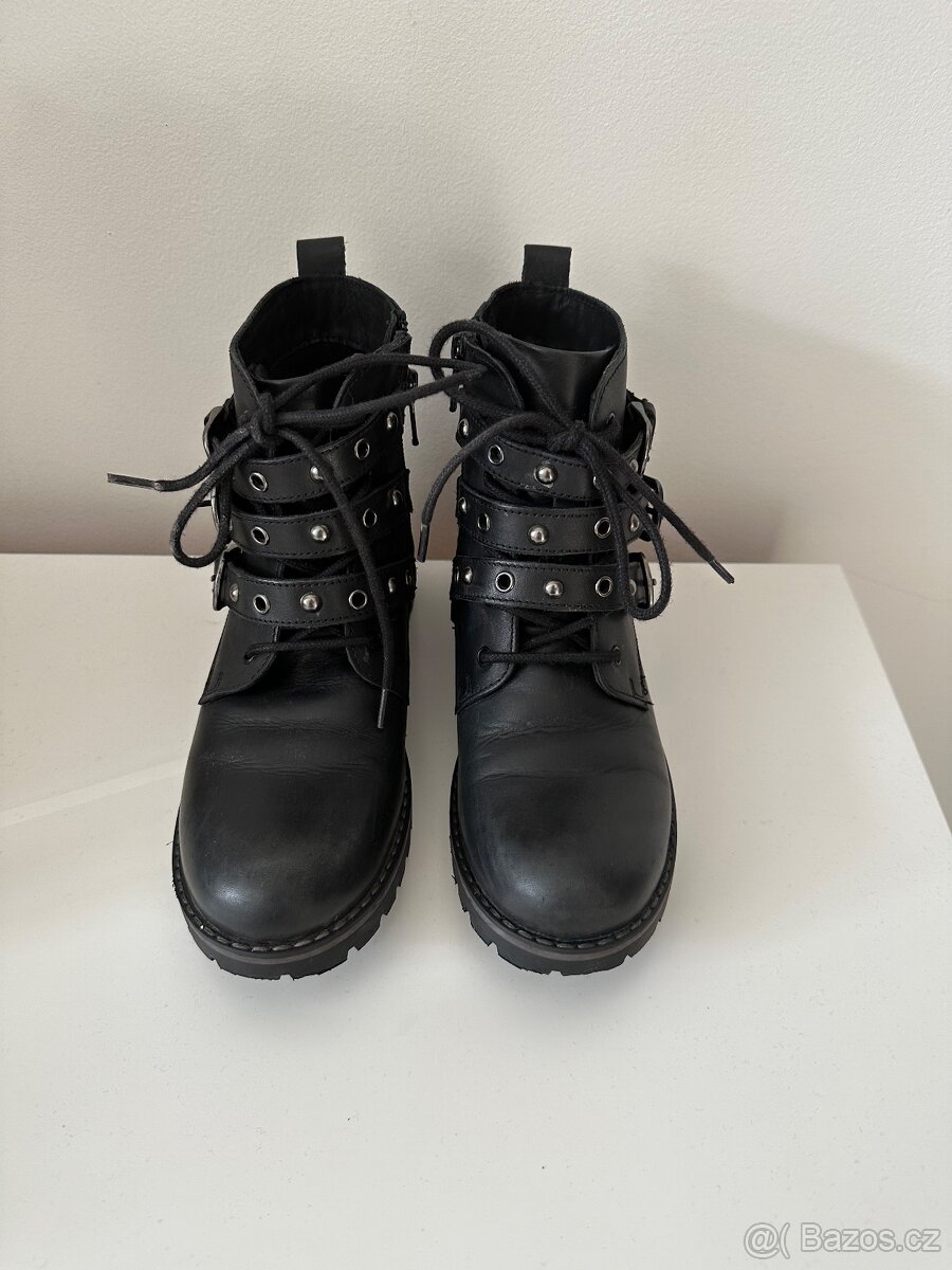 Kožené boty Lasocki 33 - 2