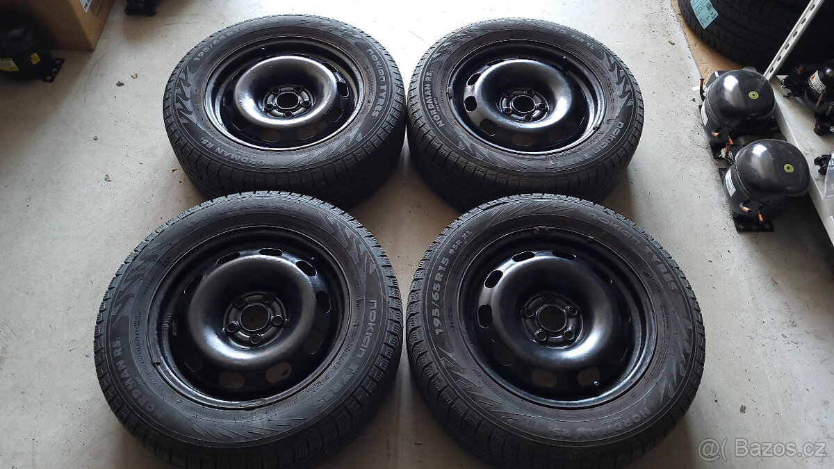 Zimní kola Nokian 15" 5x100 Octavia 1, Golf 4, Leon, A3 - 2
