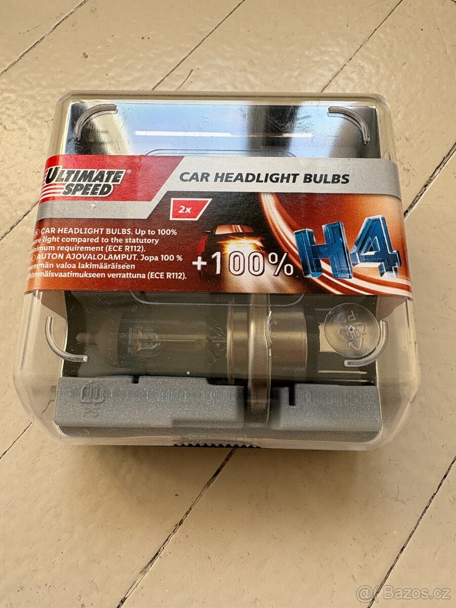 Autozarovky H4 + 100% - 2