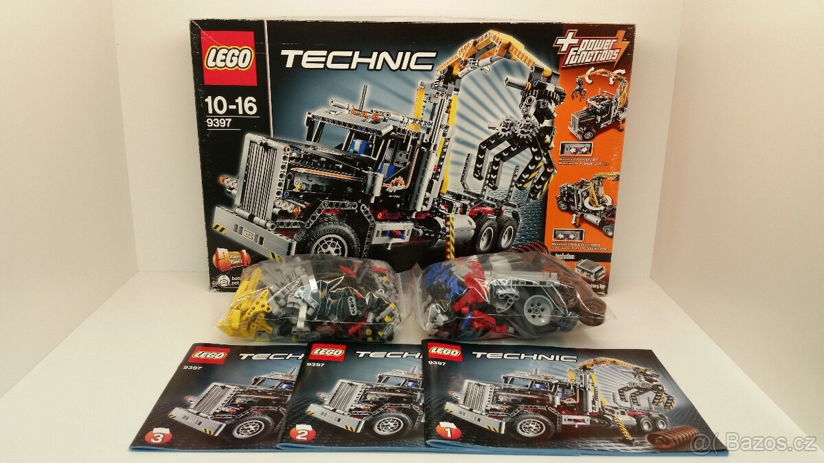 LEGO 9397 Technic Nákladní auto na klády - 2
