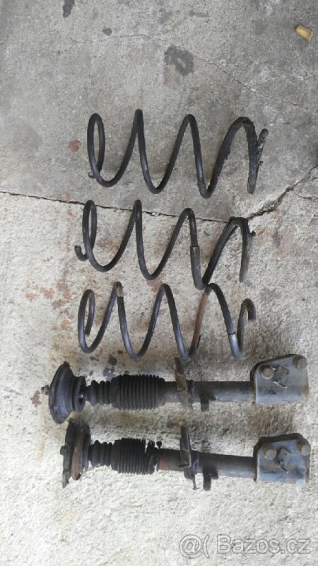 Renault Laguna přední tlumiče a pružiny - 2