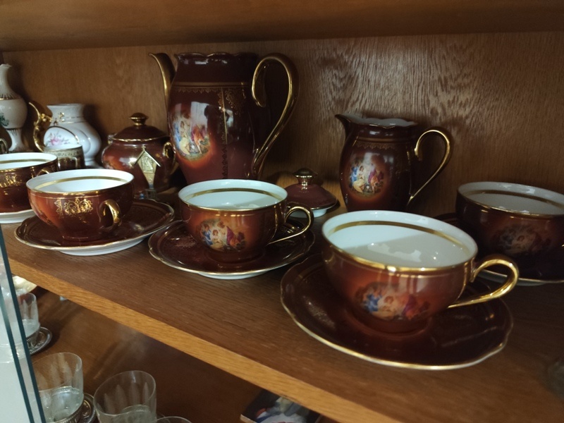 čajový servisTři Grácie sleva - 2