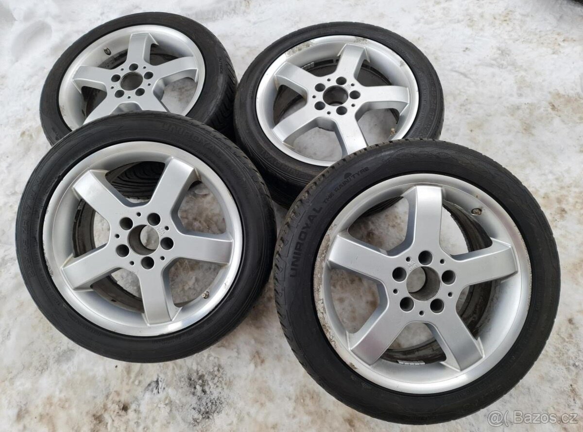 sada Alu kola disky Mercedes - 2