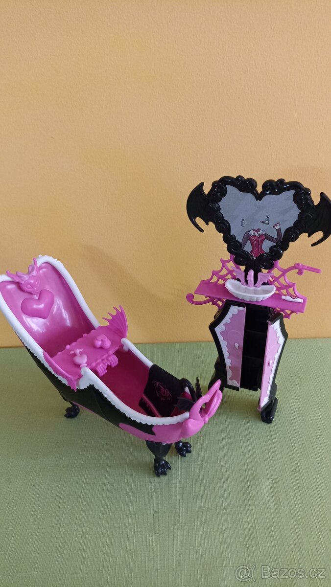 Monster high příslušenství koupelna - 2