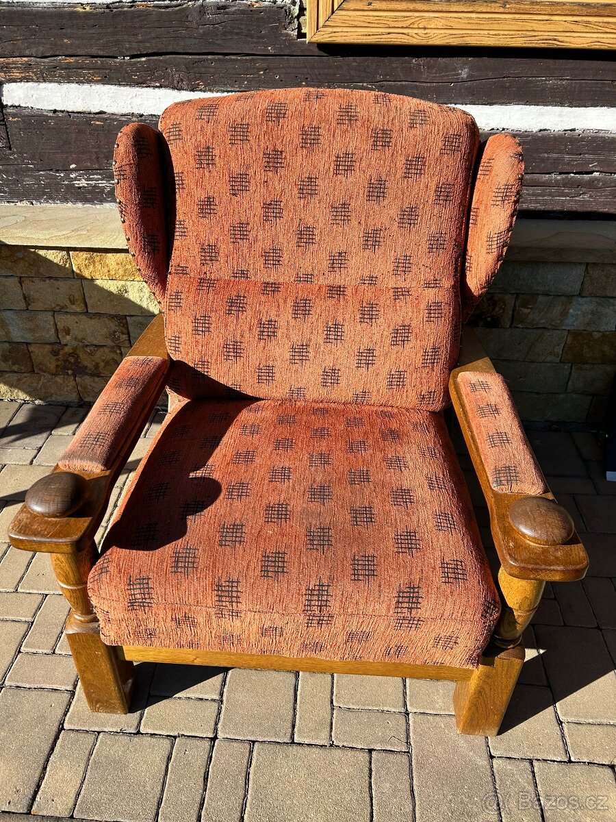 Rustikální sedací souprava - 2