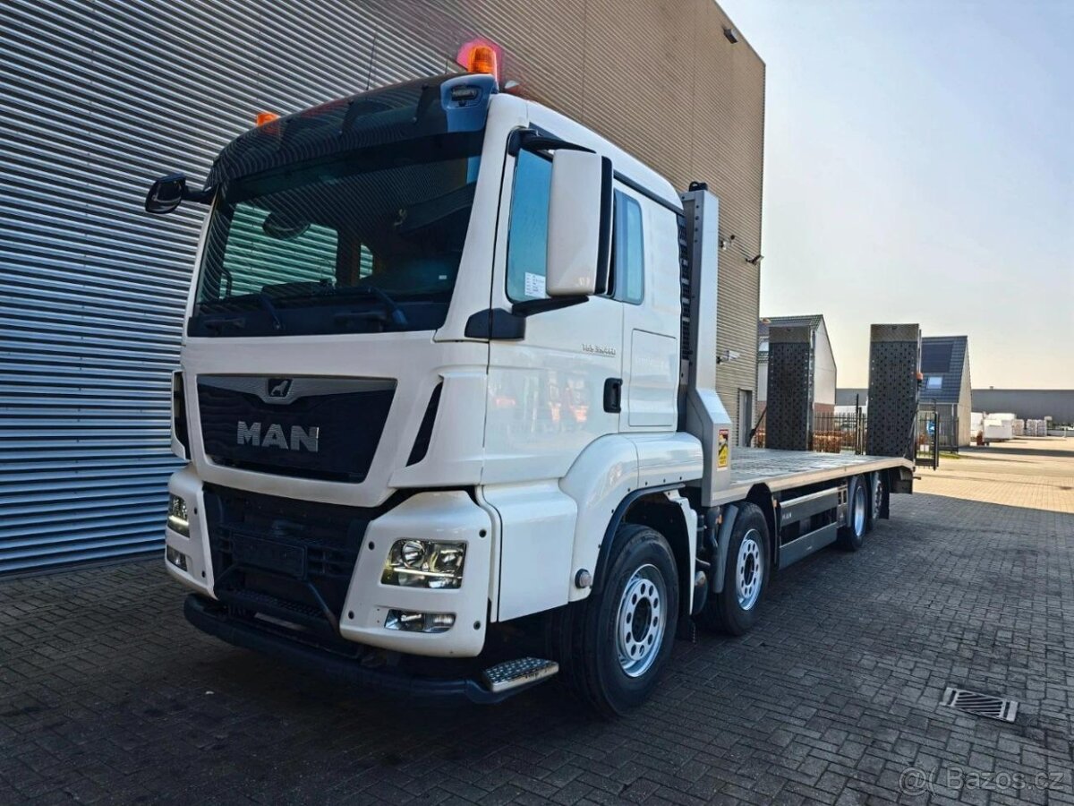 MAN TGS 35.460 8x2 / přepravník strojů / naviják - 2