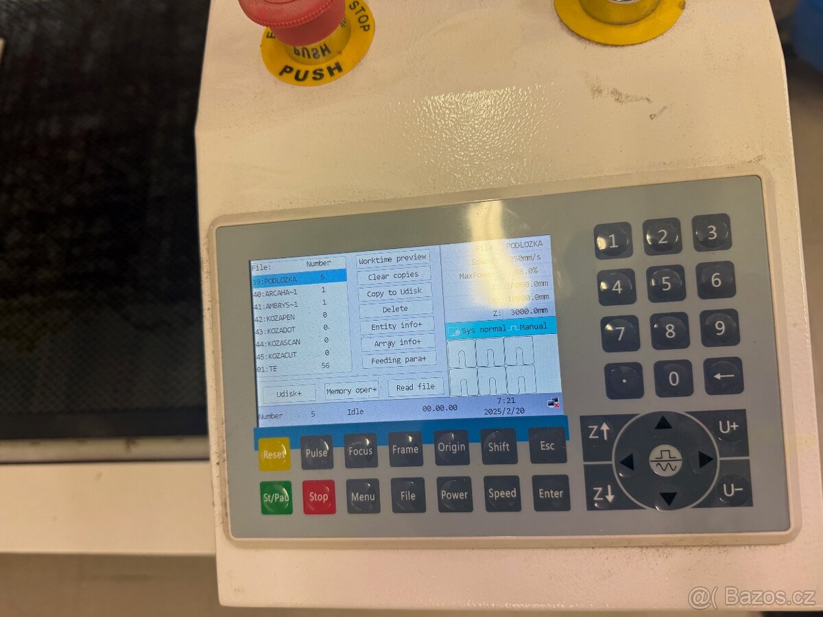 Gravírovací laser - 2