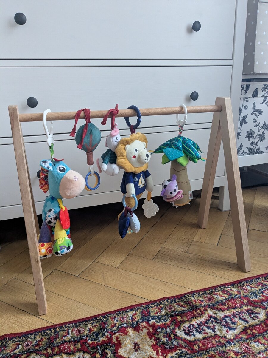 Dřevěná hrazda pro miminko - 2