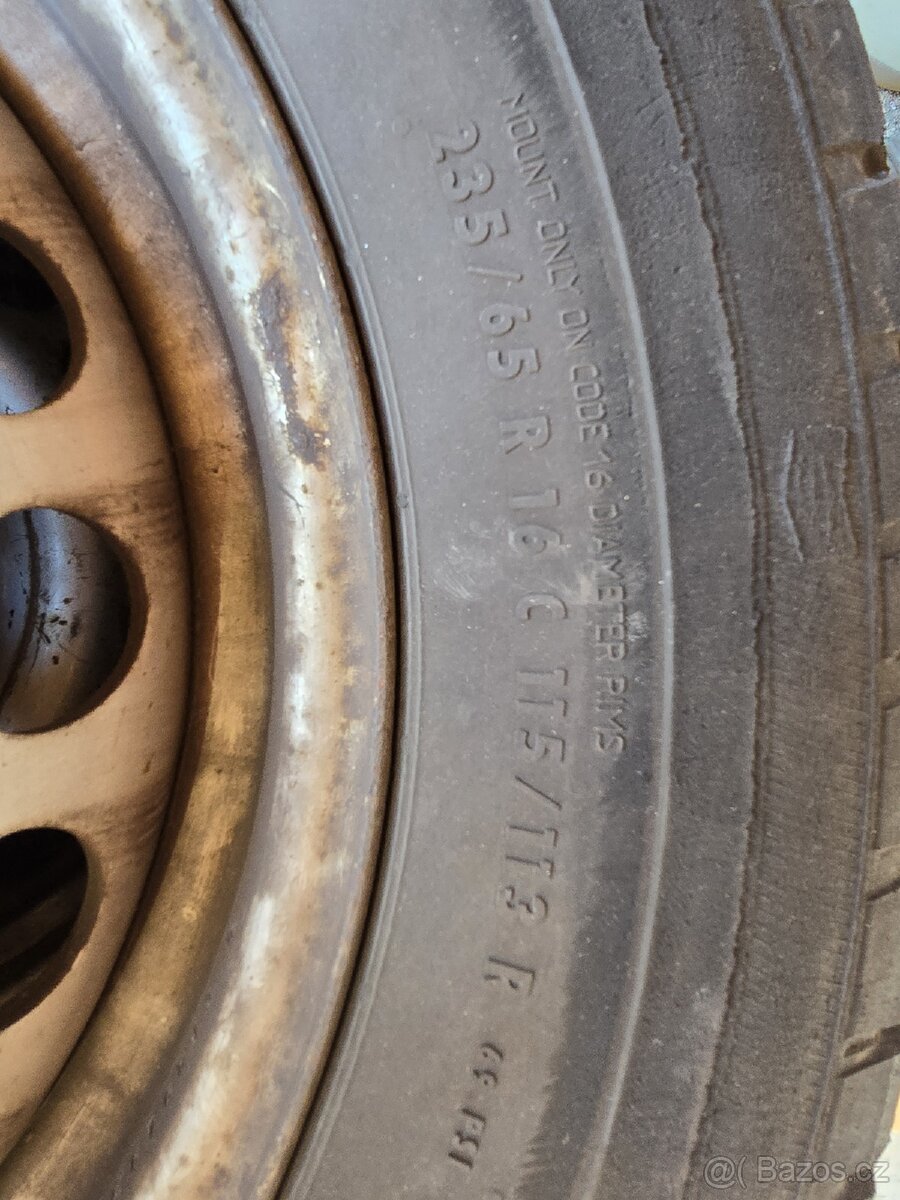 Letní pneu s disky VW Crafter - 2
