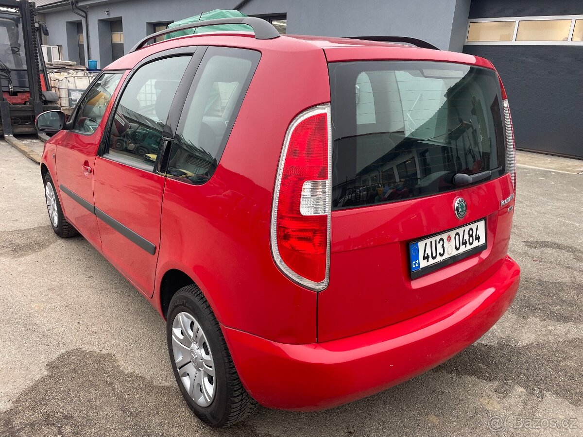 Škoda Roomster 1,2htp 51kw pouze 70tis najeto - 2