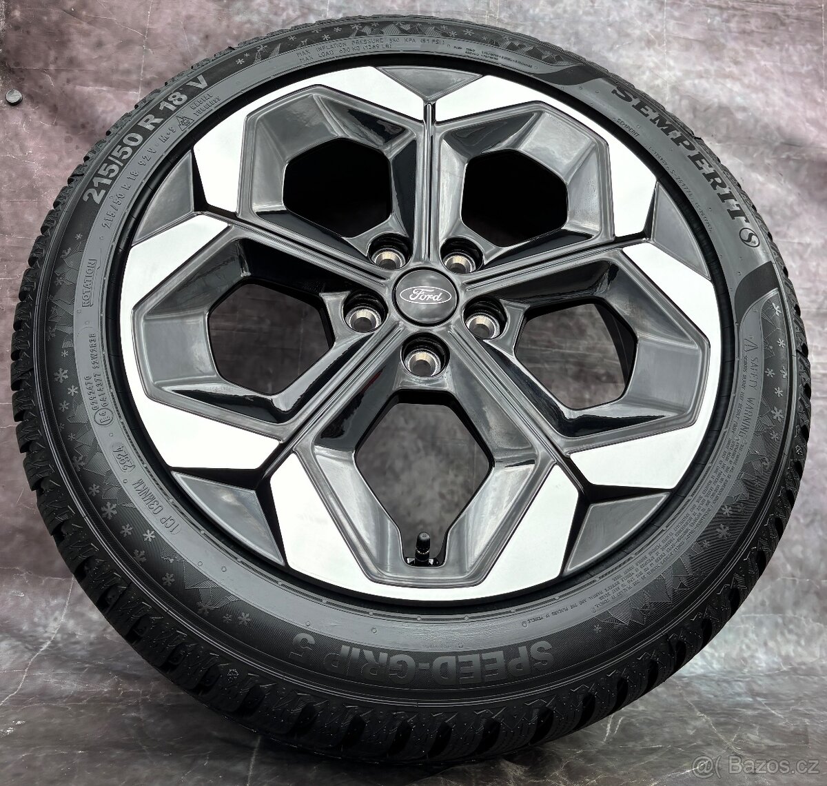 Alu kola 5x108 originál Ford Puma 215/50/18 100%STAV - 2