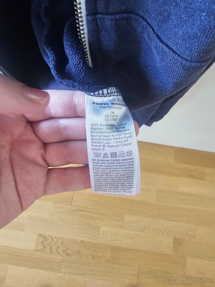 Značková mikina Tom Taylor, vel. 140 - 2