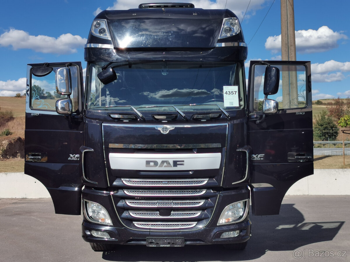 Prodám tahač DAF XF 510 FT EURO 6 retardér dvouokr. hydr - 2