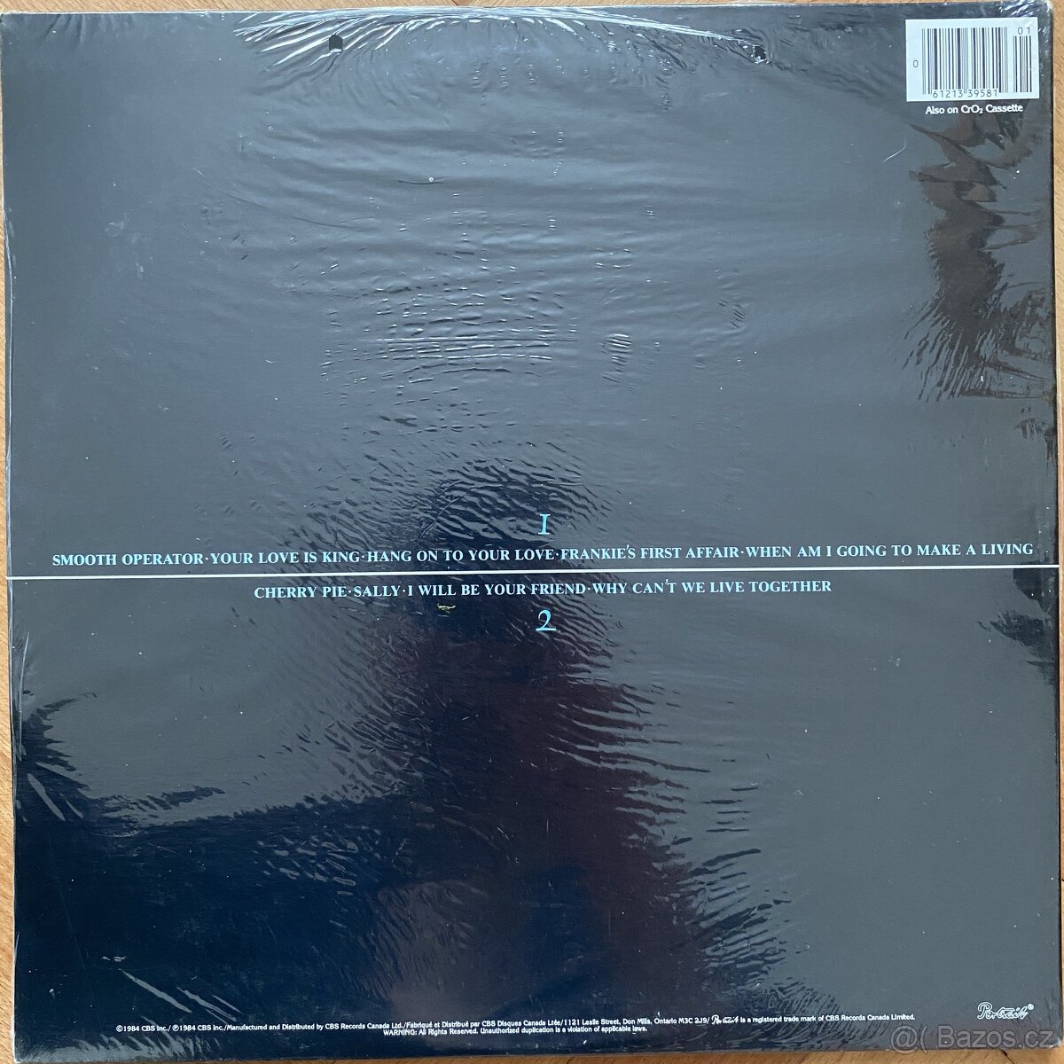 Sade — Diamond Life. LP - 2