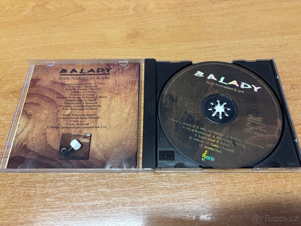 Bratři Nedvědové & spol - Balady Audio CD - 2