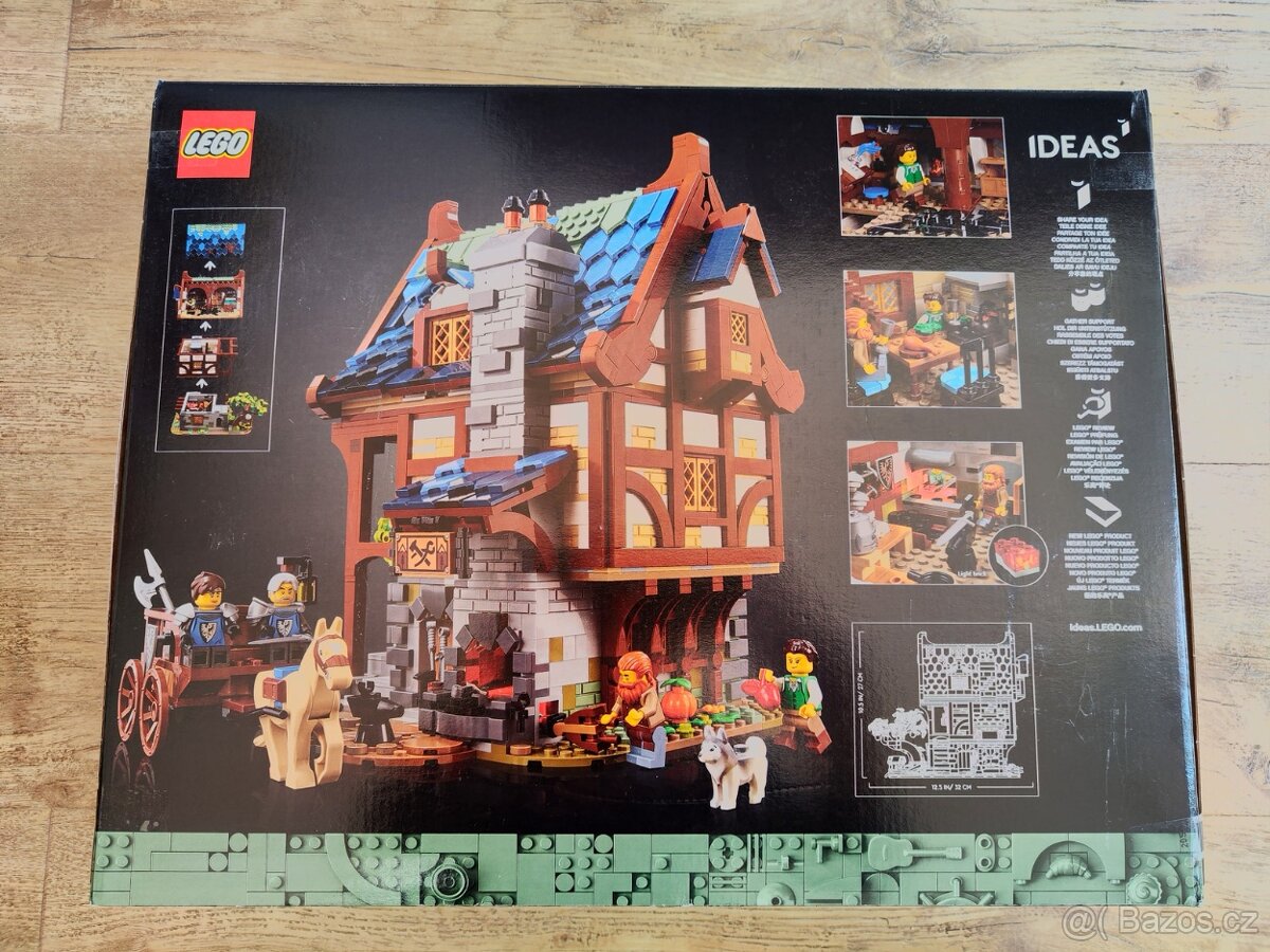 Nové Lego 21325 Středověká kovárna - 2