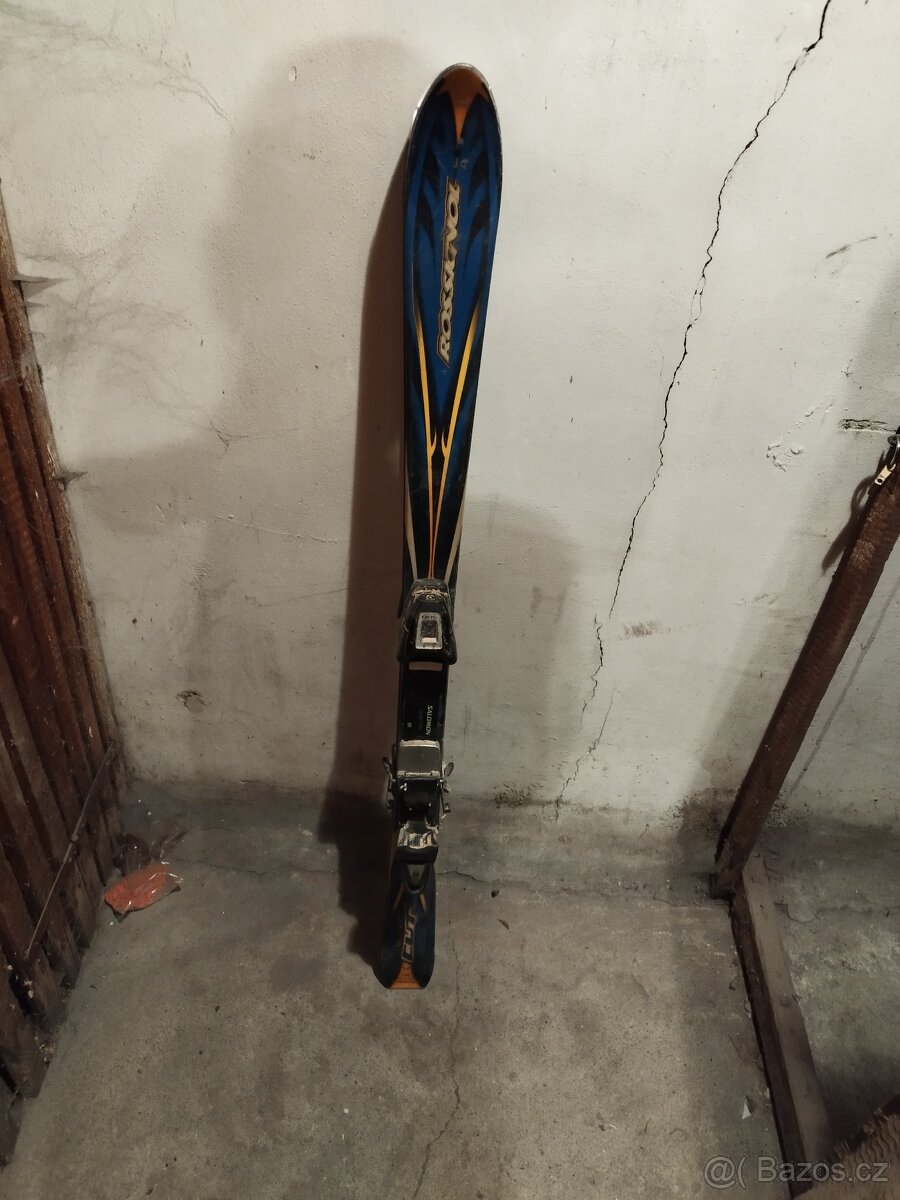 ROSSIGNOL dětské lyže s vázáním SALOMON - 2