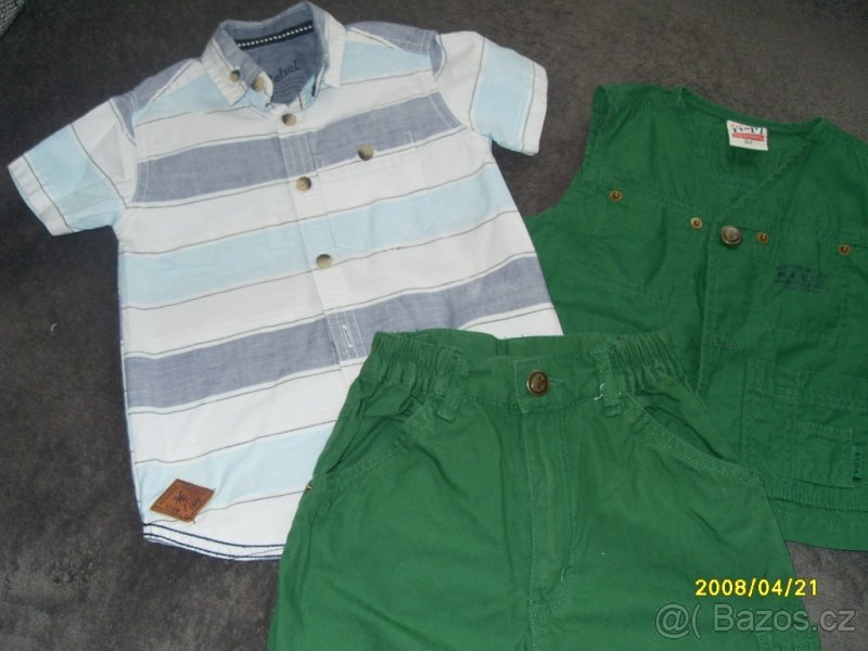 dětský letní komplet od 7 do 15měs,značka H&M - 2