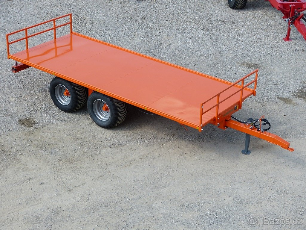 Přepravník balíků, vůz na balíky - jednoosý - nosnost 10 tun - 2