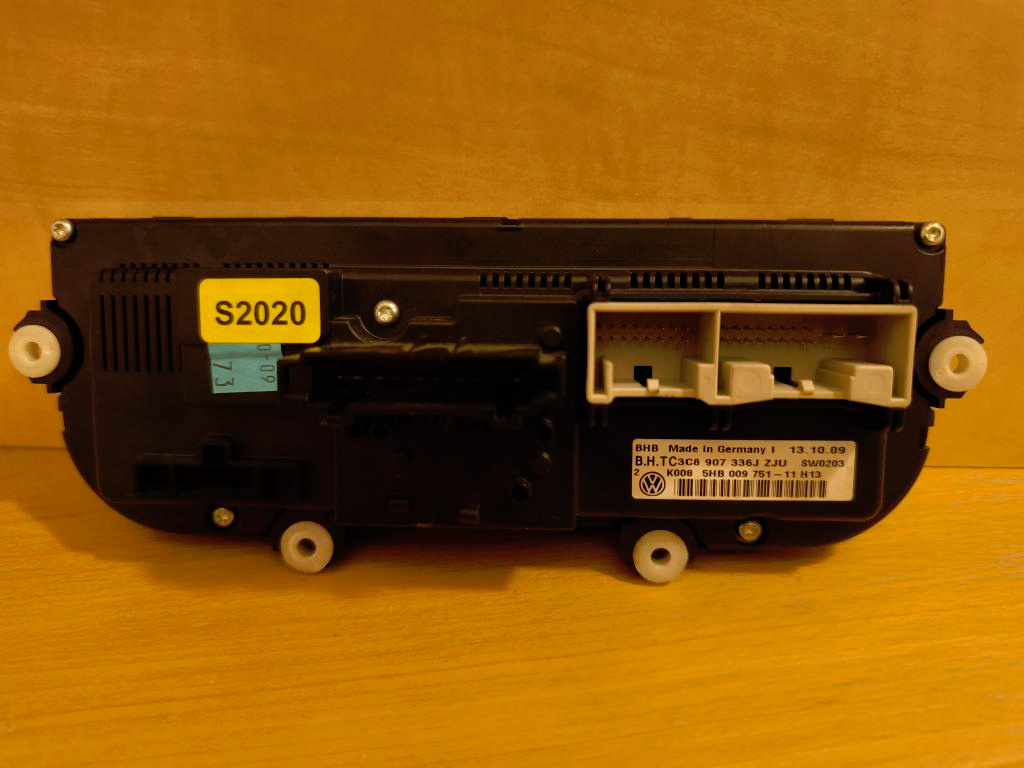 Panel Klimatizace VW 3C8907336ZJU 5HB009751 - 2