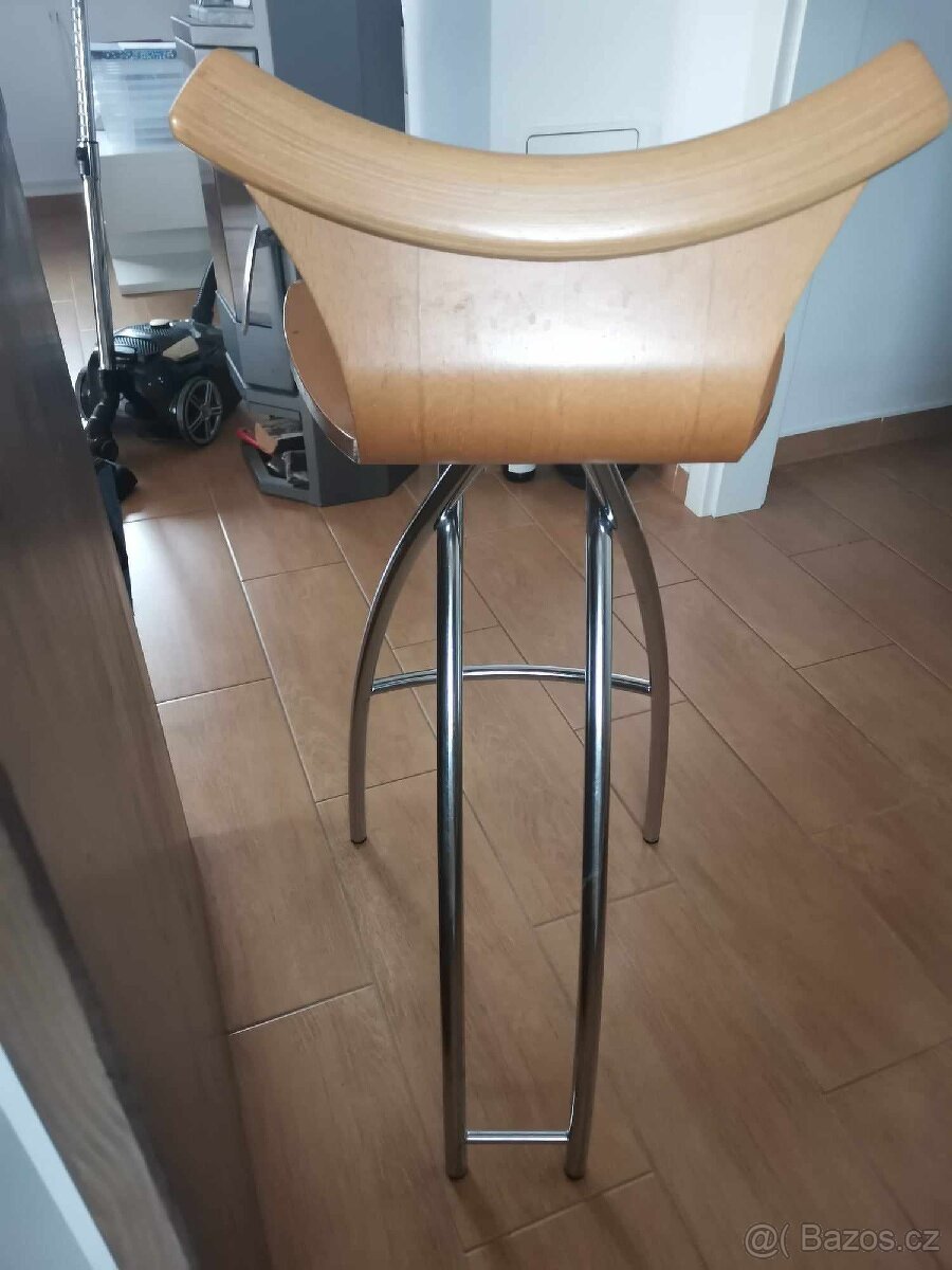 2kusy designové barové židle STRING - 2