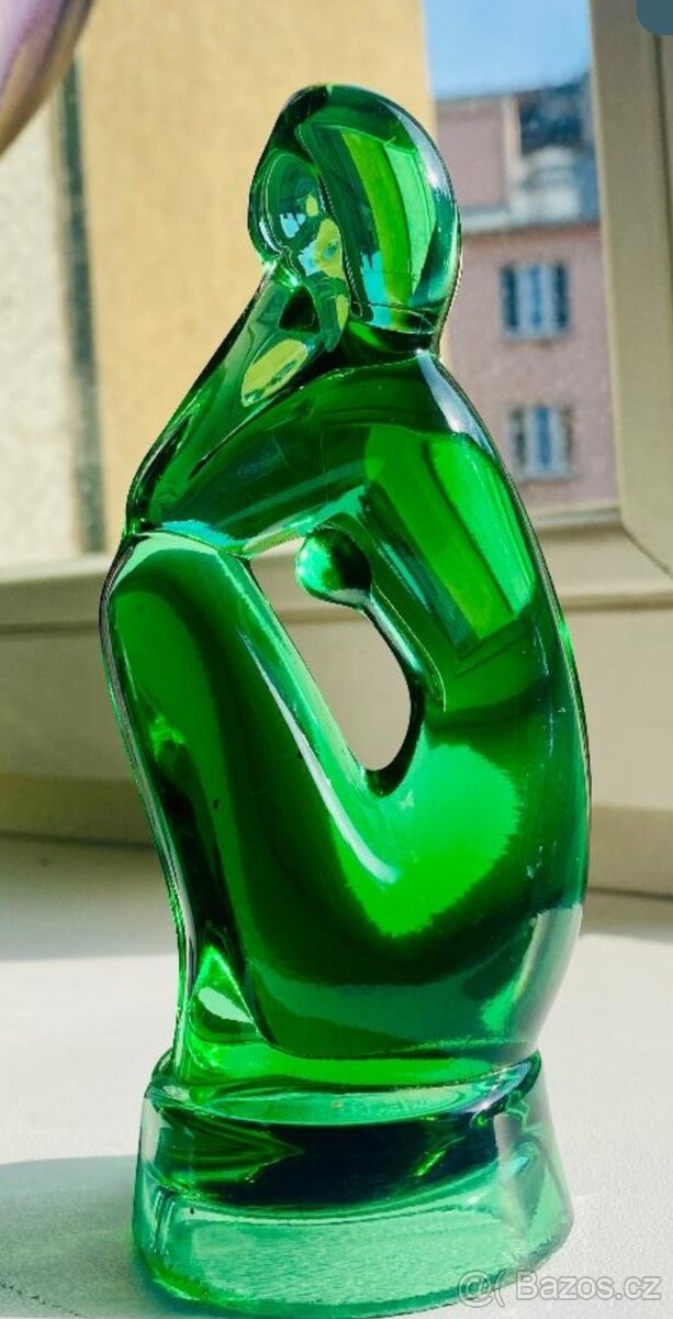 skleněná soška - 2